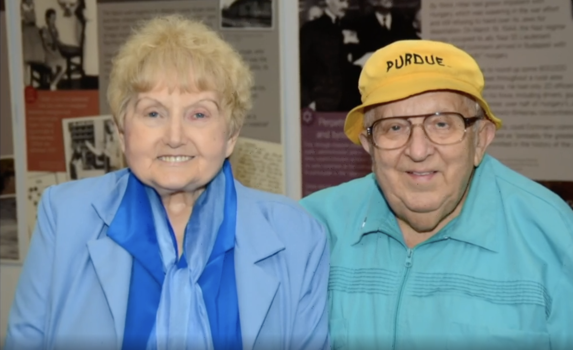 Mickey and Eva Kor